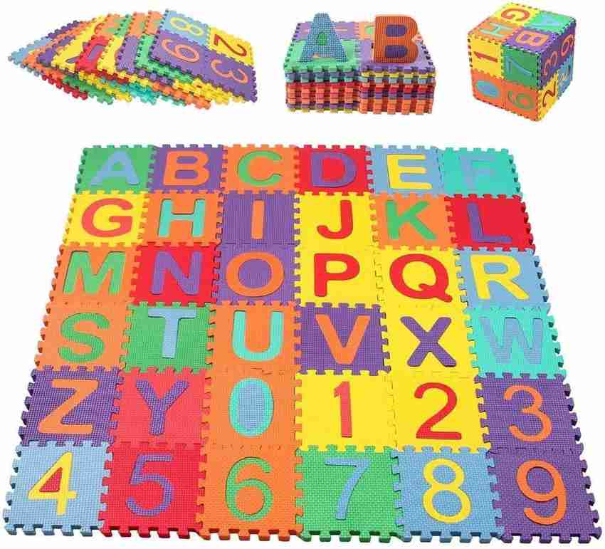 CliptoKart 36 Pcs Big Size Eva Puzzle Foam Mat for Kids