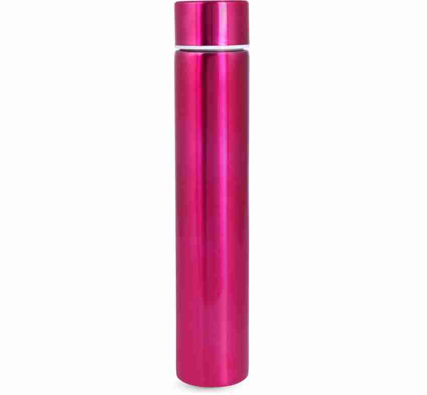 HOMACE Stainless Steel Slim Water Bottle (Pink, 310ML, HOT  and COLD Thermal Flask) 310 ml - Flask