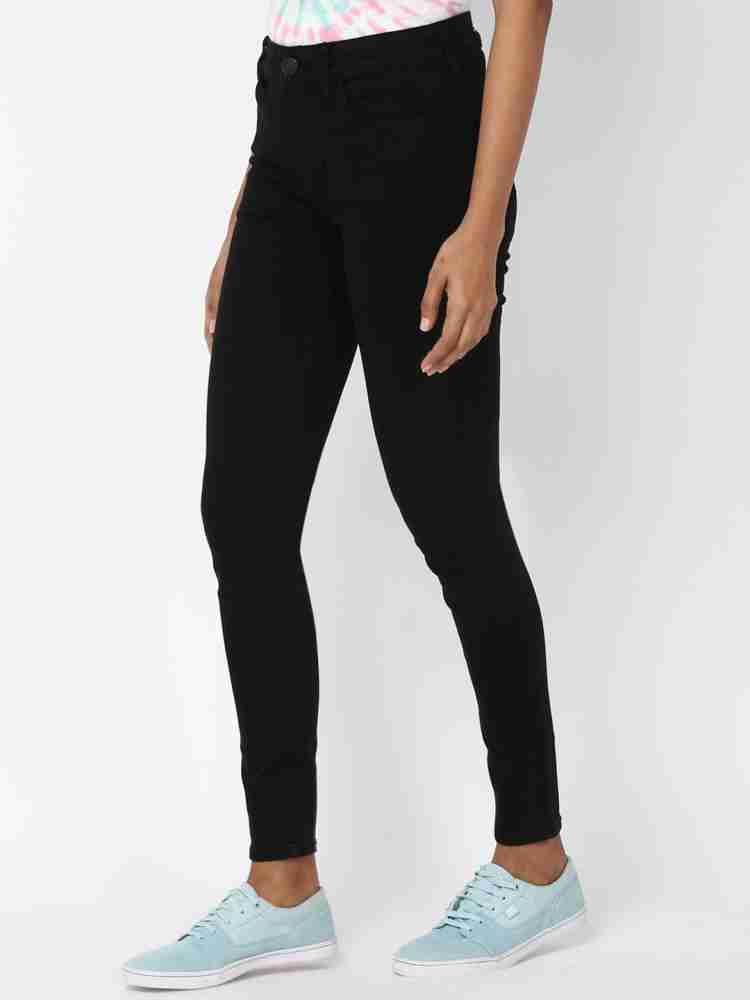 American Eagle Outfitters Skinny Women Black Jeans - Buy American Eagle  Outfitters Skinny Women Black Jeans Online at Best Prices in India