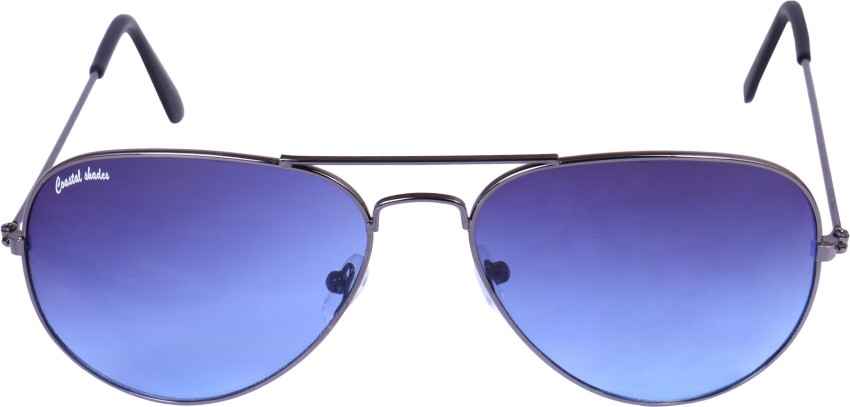 Buy coastal shades Aviator Sunglasses Blue, Violet For Men & Women Online @  Best Prices in India