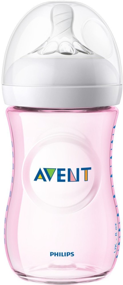 Avent bottles pink store flowers