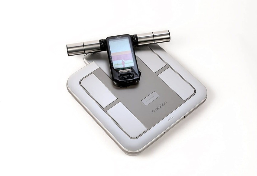 Omron HBF 702T Digital Body Composition Monitor, Silver