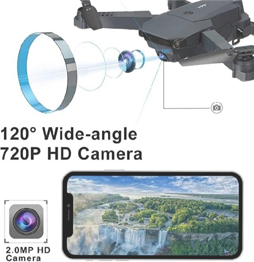 480p foldable camera drone