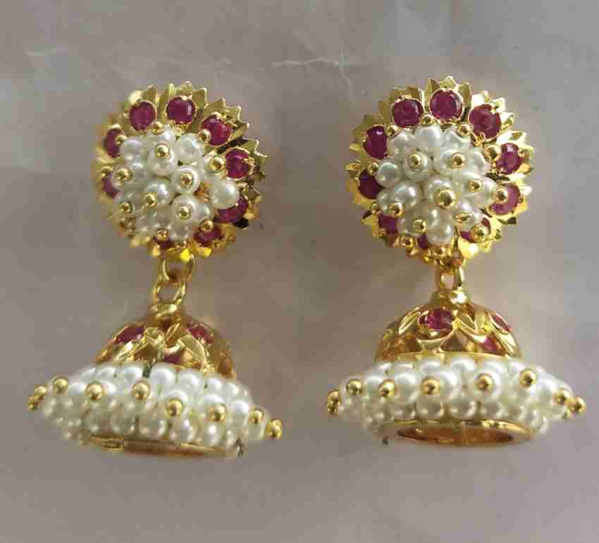 18K Gold White Type B, 92 Threads/Inch Screw Earring Back