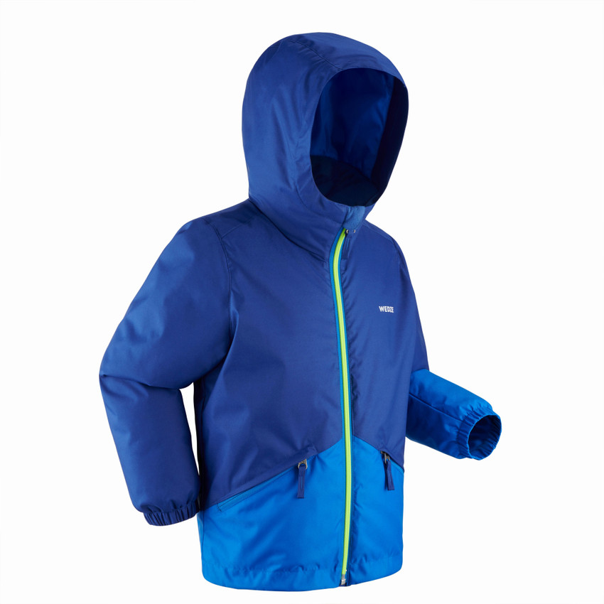Wedze by Decathlon Full Sleeve Colorblock Boys Girls Jacket