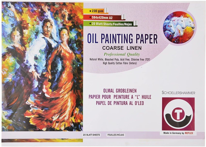 SCHOELLERSHAMMER Painting Paper A2 420 gsm Acrylic Paper -  Acrylic Paper