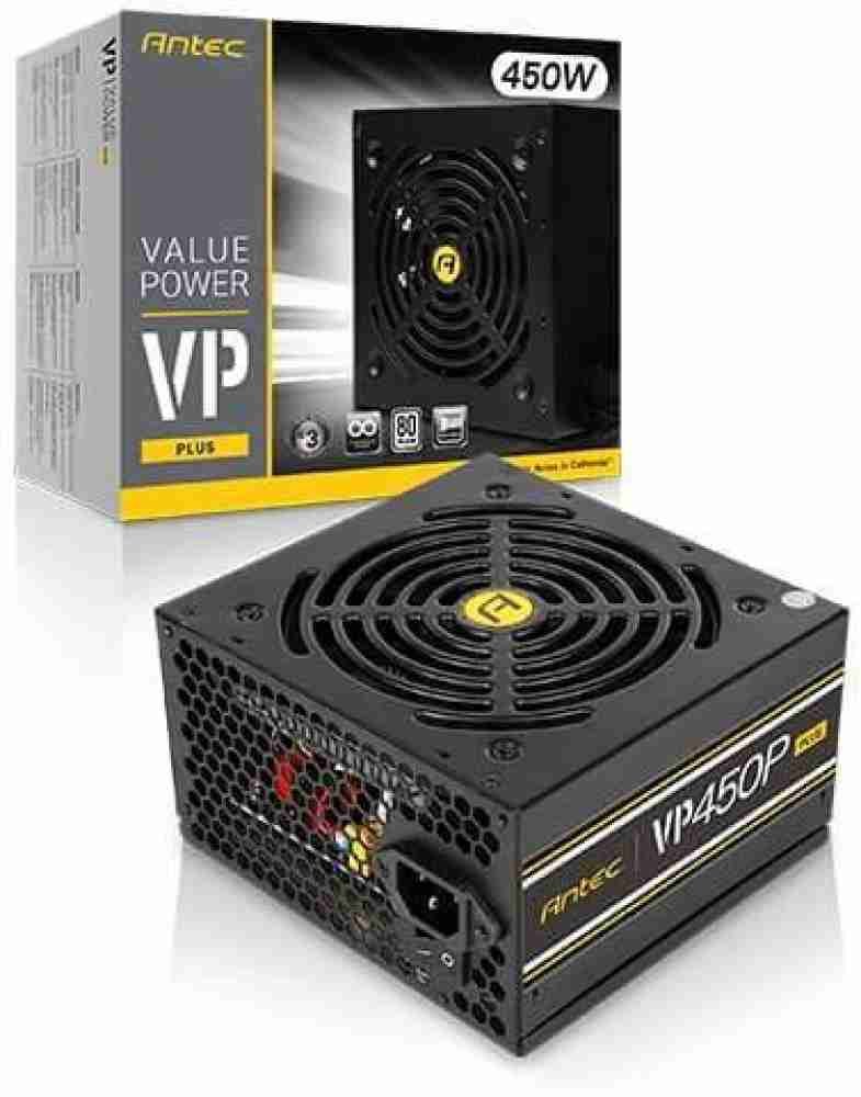 Antec VP450P Plus 450 Watt Power Supply 85% efficient I 80