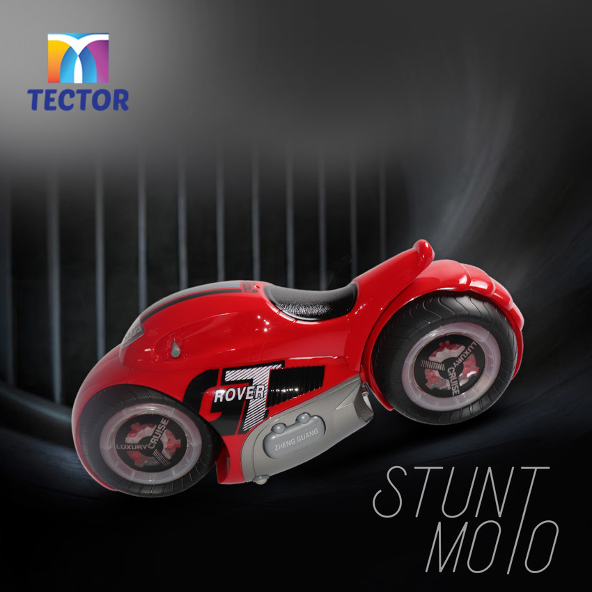 Remote control stunt bike top