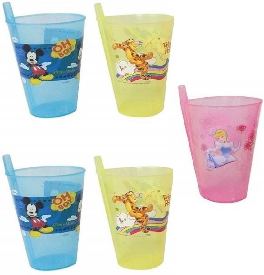  Drinking Straws Glasses Plastic - 5Pcs Fun Glasses