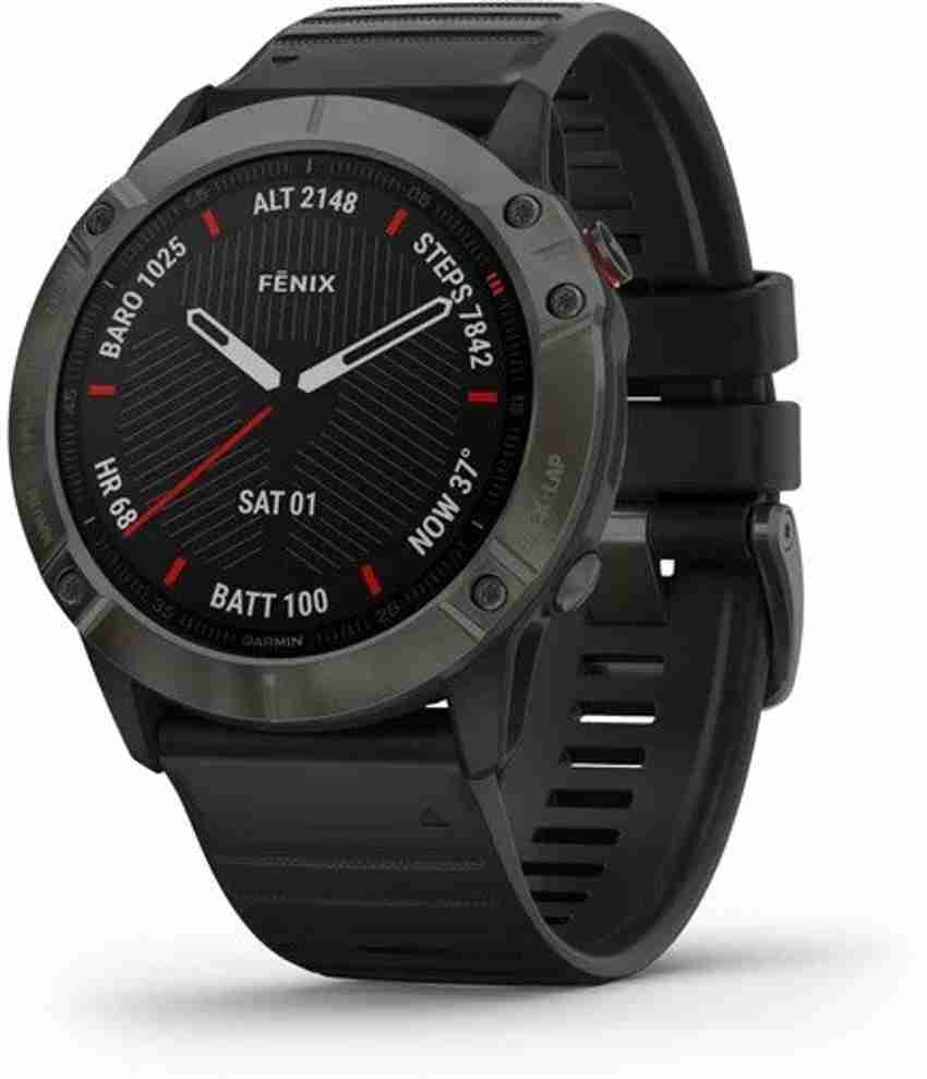 GARMIN Fenix 6X Sapphire, Premium Multisport GPS Watch, Music 
