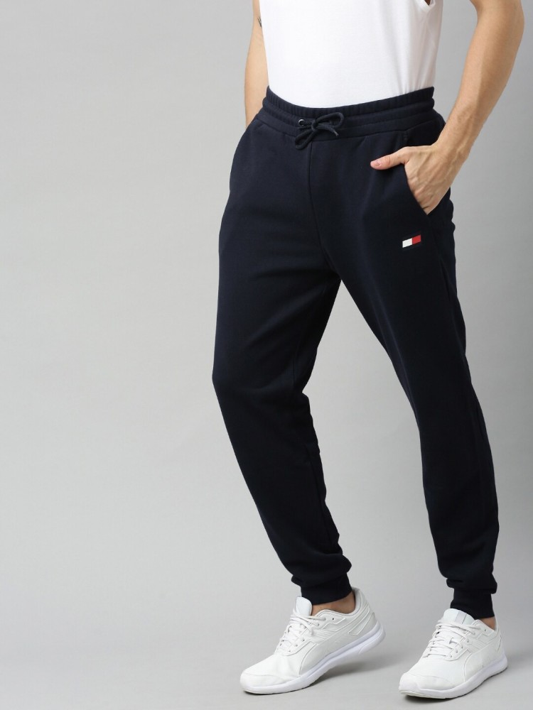 Black tommy outlet hilfiger joggers