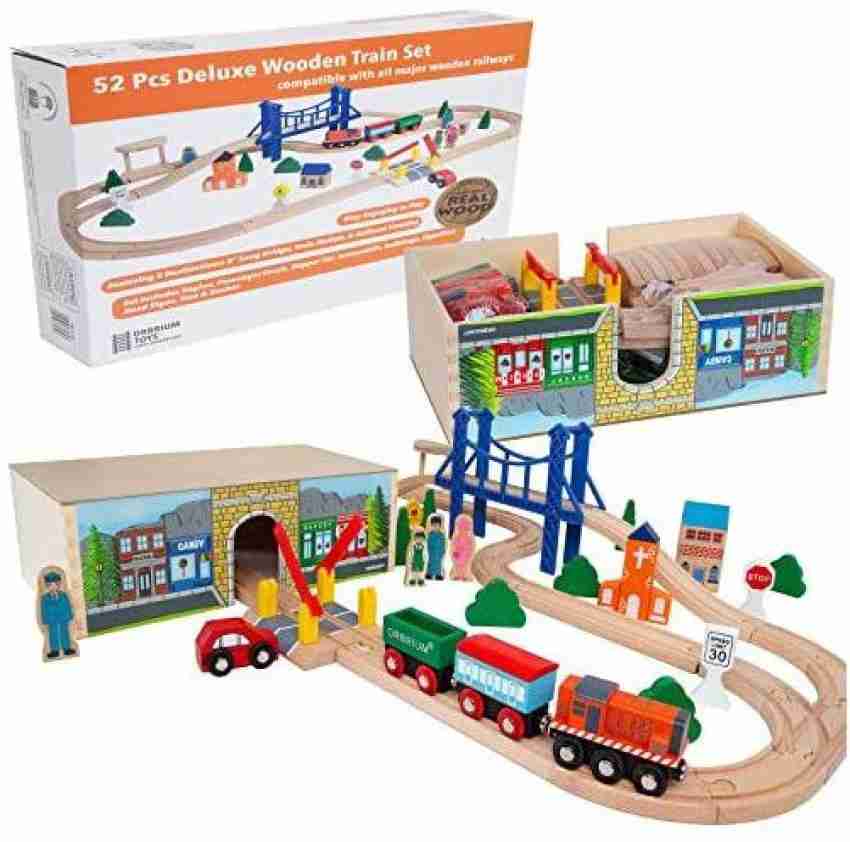 Deluxe wooden train on sale