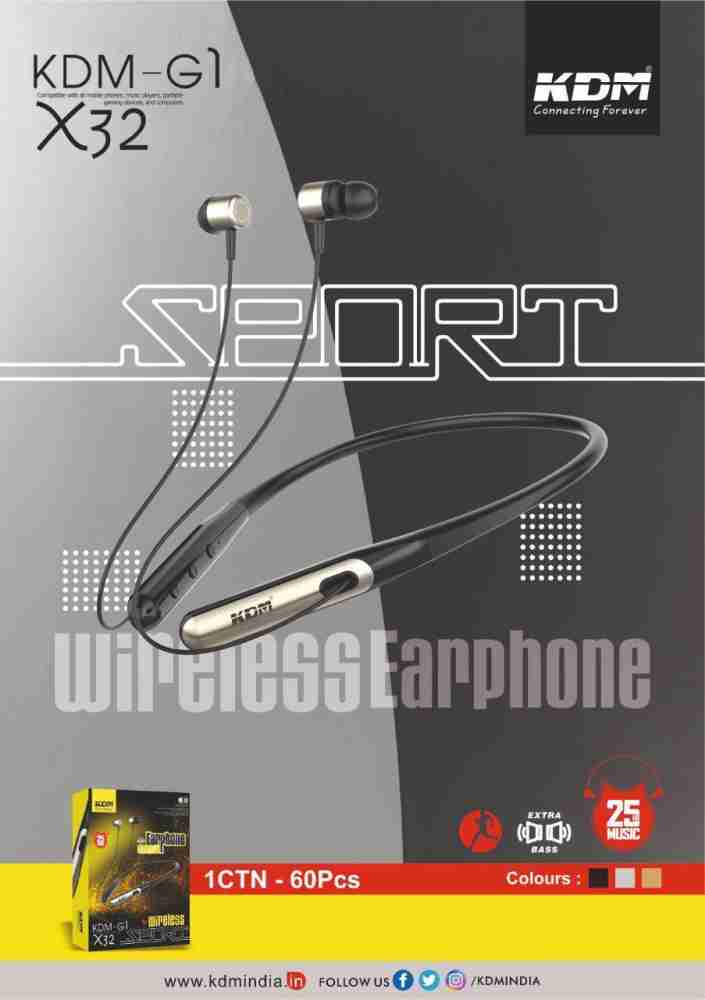 KDM G1 X32 BLUTOOTH IN THE EAR Bluetooth Headset Price in