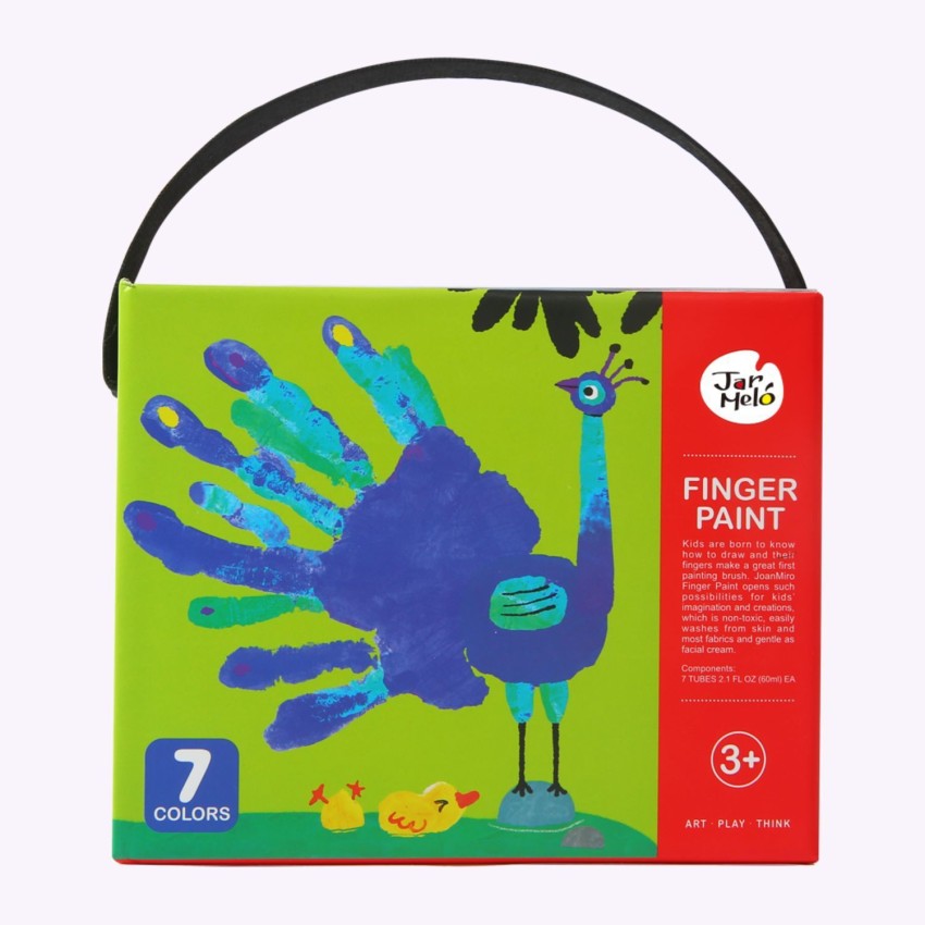 PepPlay Finger Paint - 7 Colour Set - Finger Paint - 7 Colour Set