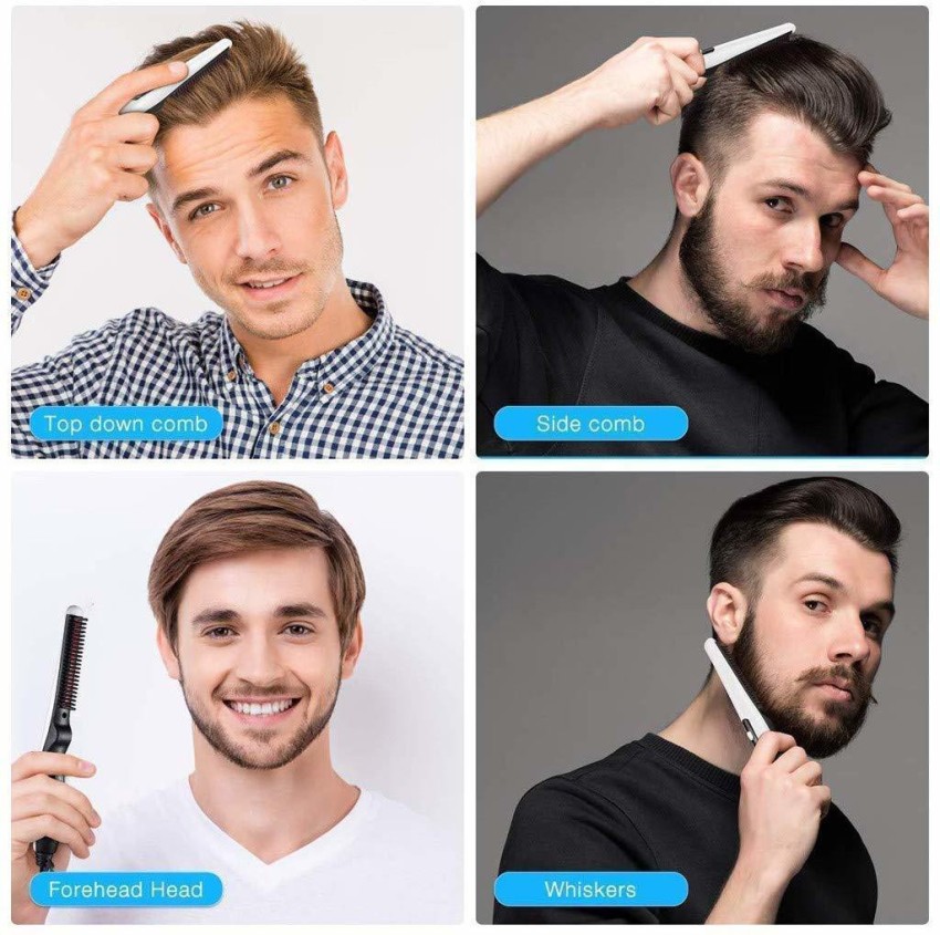 Comb straightener for clearance men