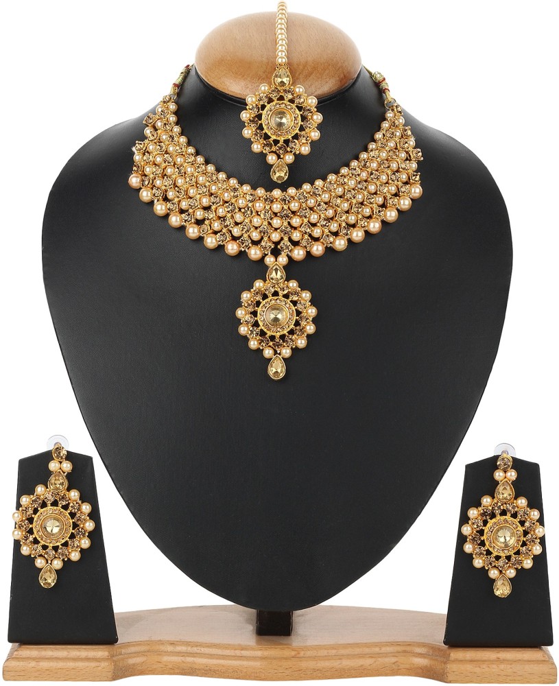 Flipkart necklace sets hot sale with price