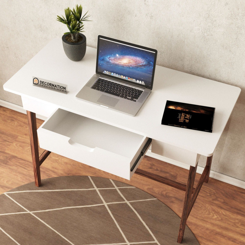 DecorNation Zane Engineered Wood Study Table