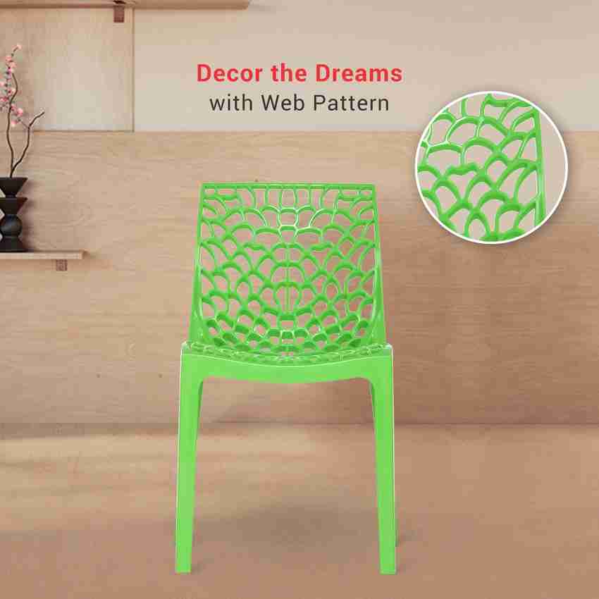 Supreme Web for Home Garden Plastic Outdoor Chair Price in