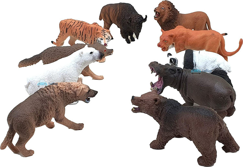 Animal kingdom toy store set