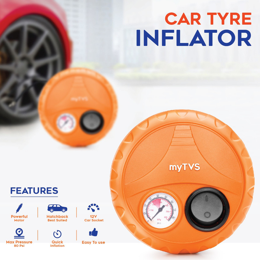 Tvs air top pump for car