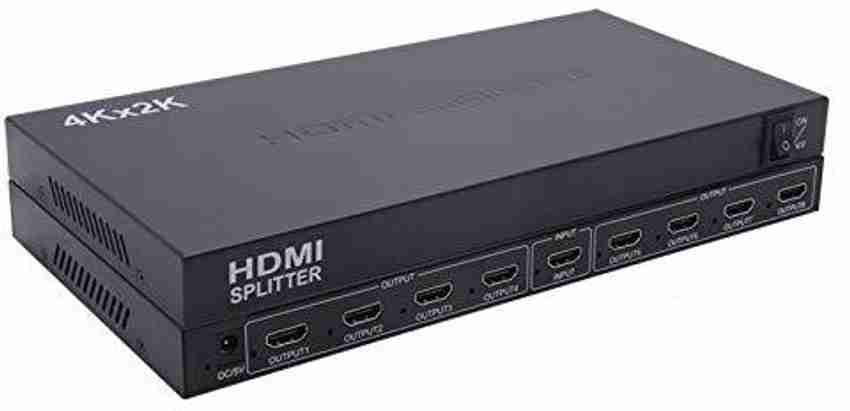 Tobo TV out Cable 4K 1x8 HDMI Splitter 1 in 8 HDMI Splitter Audio