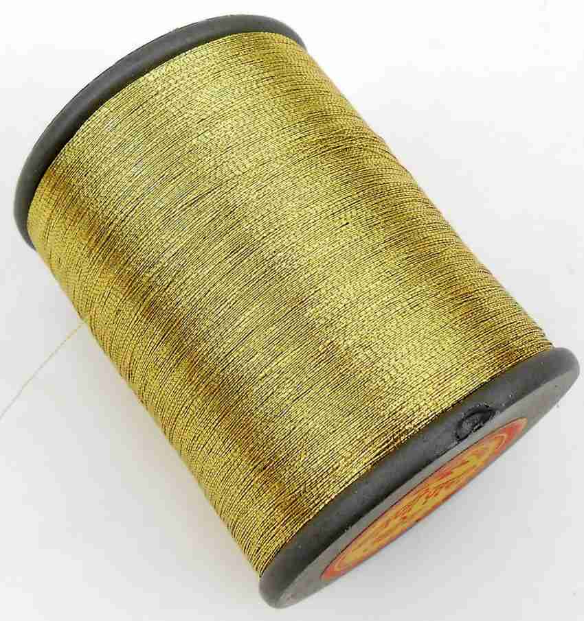Metallic Zari Thread for Embroidery, Beading, Jewelry, Tassel, Bridle  Dress Making, Crafts