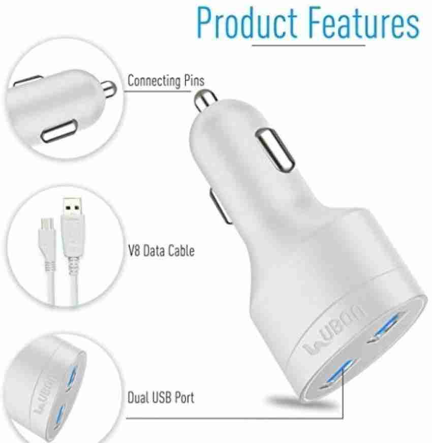 Ubon 37.2 W Turbo Car Charger Price in India - Buy Ubon 37.2 W Turbo Car  Charger Online at