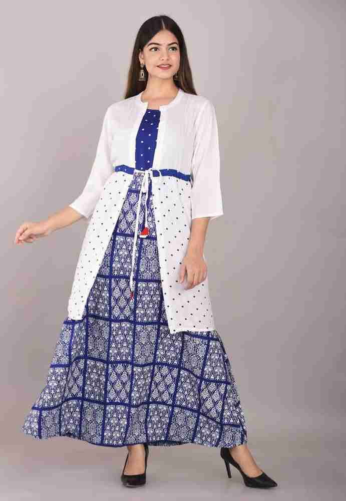 Kurti with jacket on flipkart on sale