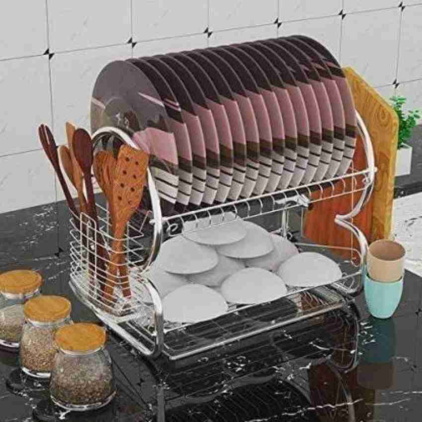 MY-RV Decor Dish Drainer Kitchen Rack Iron Price in India - Buy MY