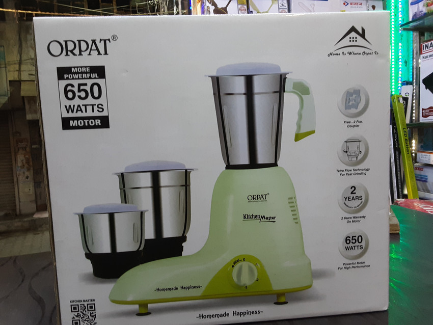 Orpat mixer grinder juicer 650 watt price on sale
