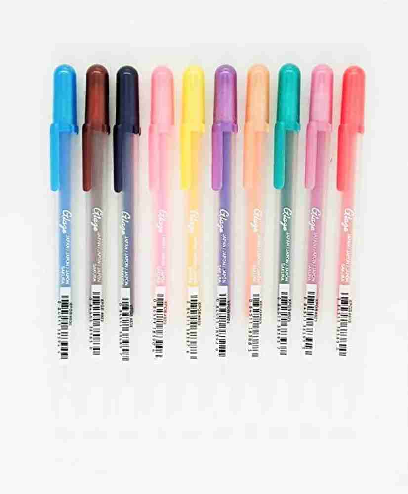 Sakura Gelly Roll Glaze Pen Set, 6-Colors 