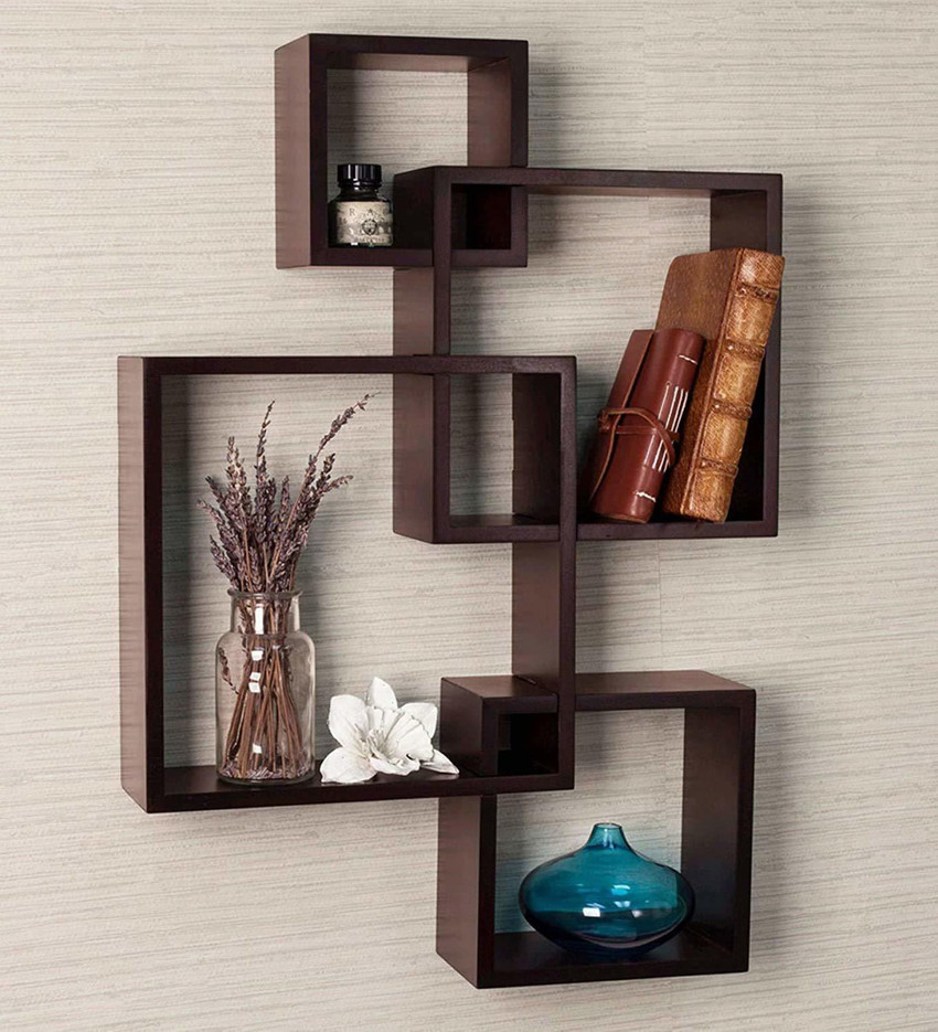 Small book sales rack for wall