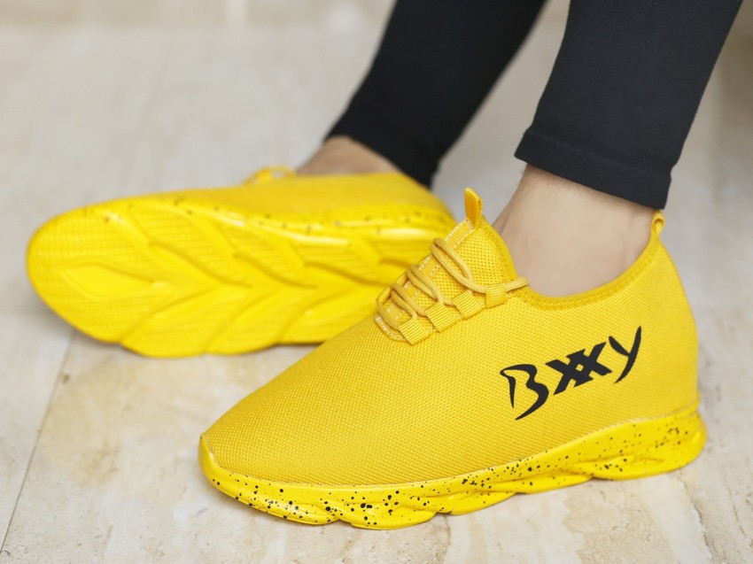 Shoes on sale yellow colour