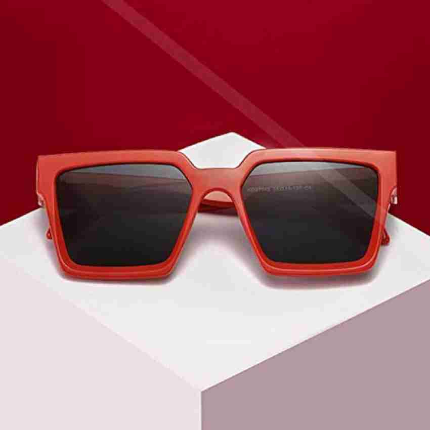 Rectangular Retro Sunglasses Grey, UV400 Protective Sunglasses, Stylish  with Storage Box, Cloth at Rs 430/piece, Metal Spectacle Frames in New  Delhi