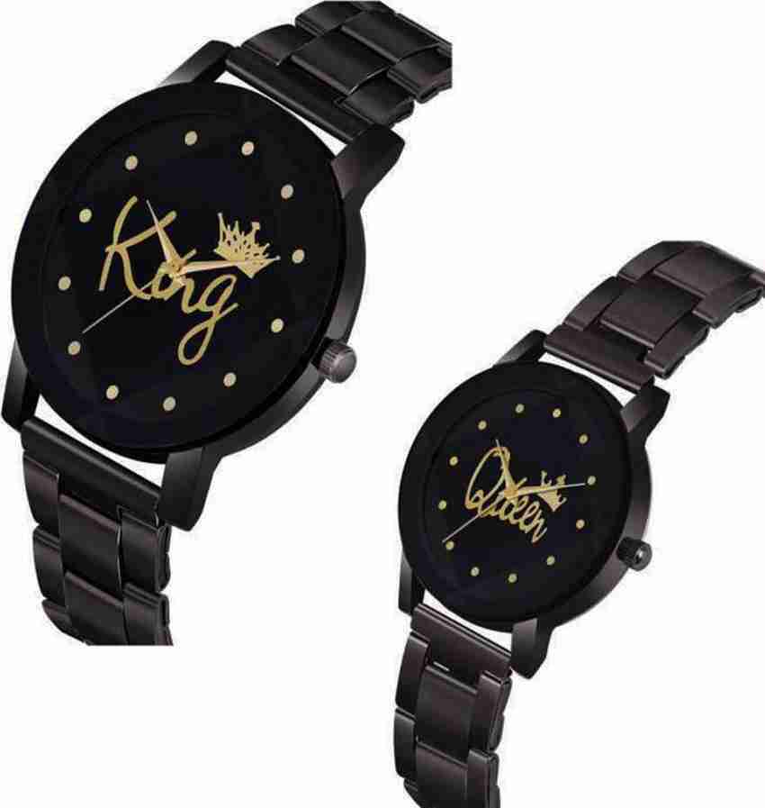 King queen outlet watch combo