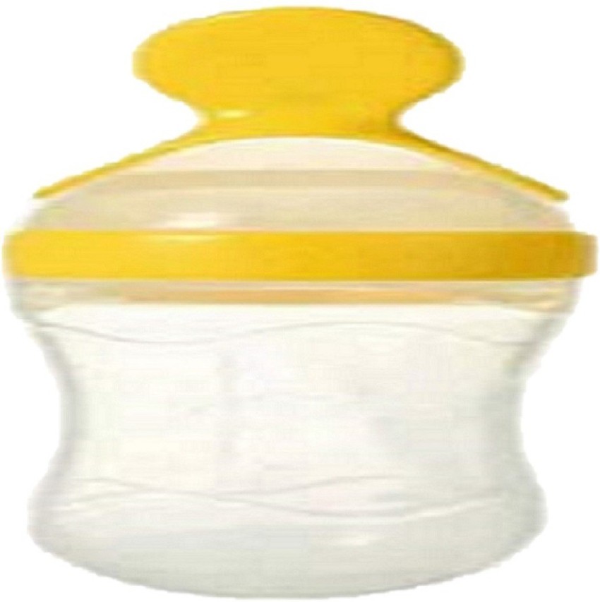 Baby Silicone Feeding Bottle Spoon Baby Food Feeder with Standing Base for  Infant Dispensing and Feeding (Yellow)