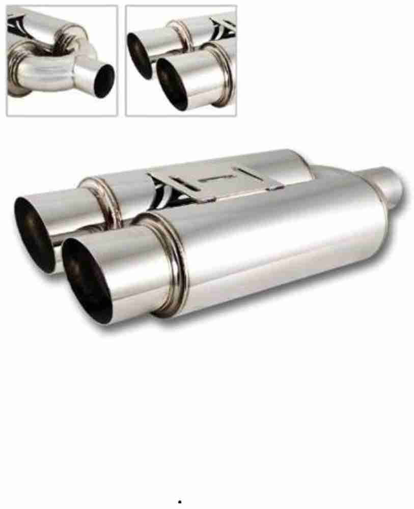 Universal dual exhaust store system