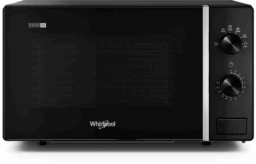 whirlpool 20 l solo microwave oven magicook pro 20sm black