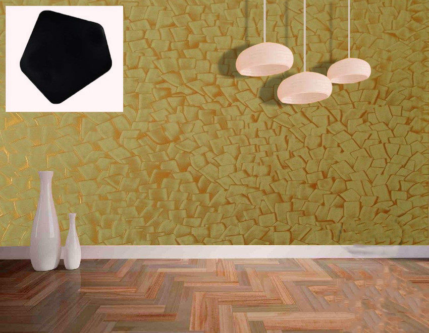 Textured effect shop paint roller