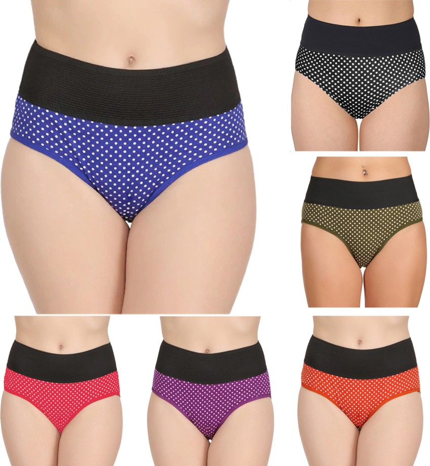 Pack of 3 Panties with Elasticated Waistband