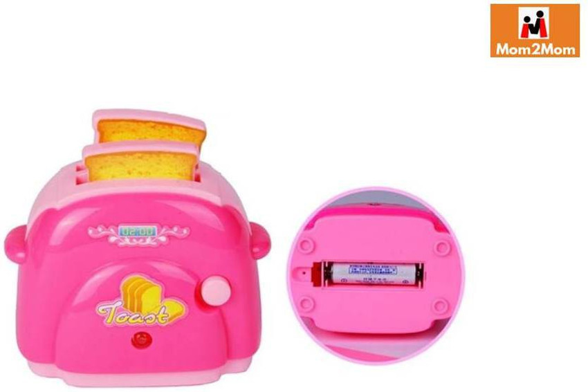 Mom2Mom Kitchen Household Set Toaster Toy for Kids Kitchen