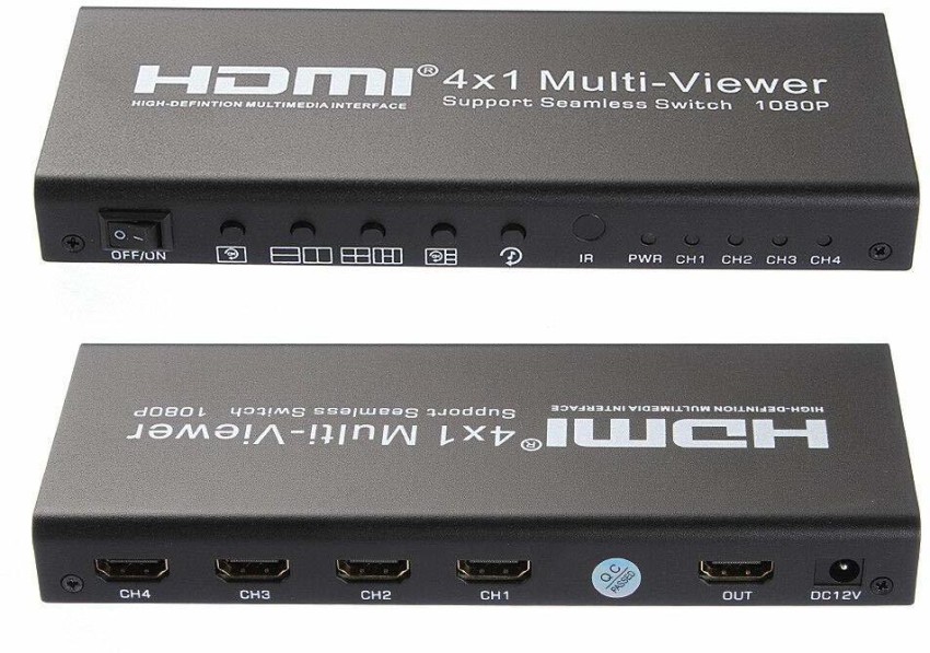 HDMI switch and multi-viewer switcher. Should I buy a more