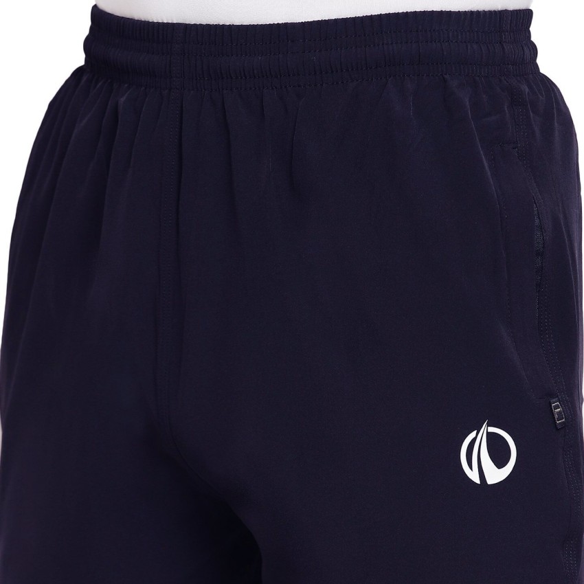 HOXTAN Solid Men Dark Blue Sports Shorts - Buy HOXTAN Solid Men