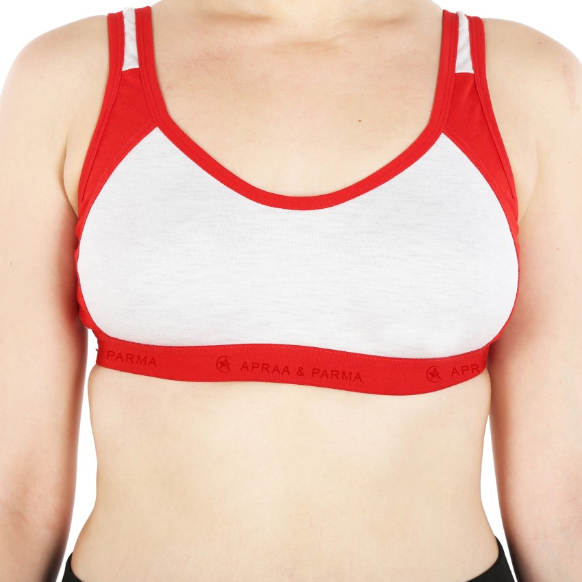 Apraa & Parma Non Padded Double Layer Sports Bra For Women And Girls Women  Sports Non Padded Bra - Buy Apraa & Parma Non Padded Double Layer Sports Bra  For Women And