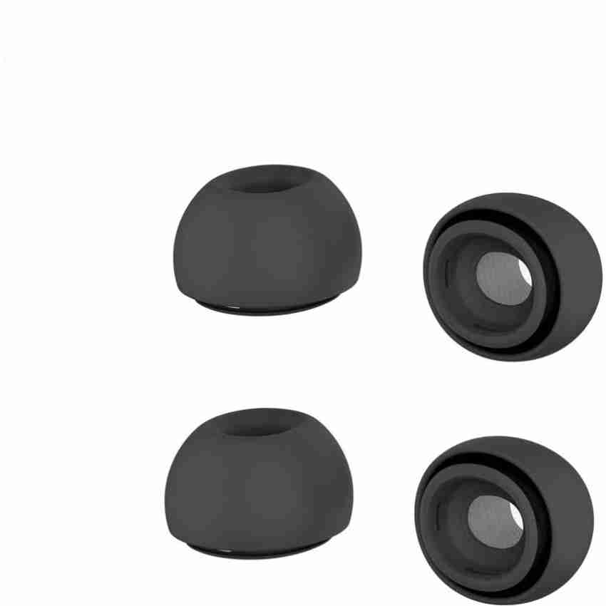 Crysendo Small Silicone Ear Tips Buds Compatible with Apple Airpods Pro Headphones 4pcs In The Ear Headphone Cushion