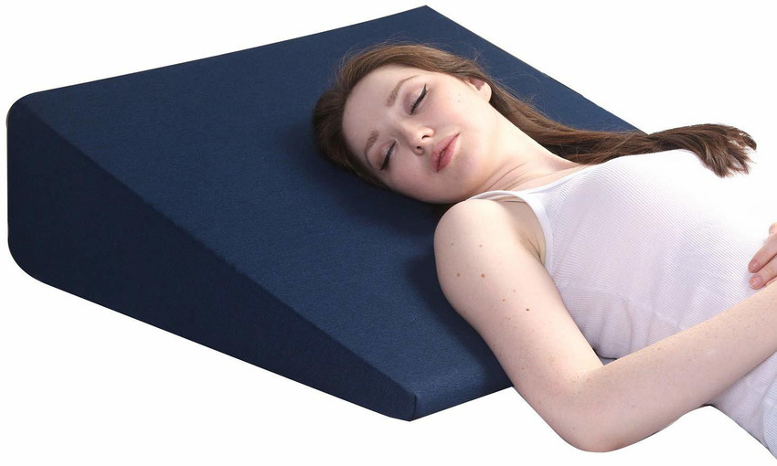 METRON Large Size Soft Bed Wedge Pillow Memory Foam Solid Orthopaedic Pillow Pack of 1 Buy METRON Large Size Soft Bed Wedge Pillow Memory Foam Solid Orthopaedic Pillow Pack of 1