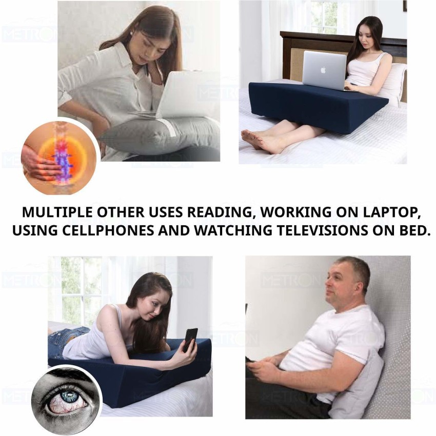 Metron Orthopedic Bed Wedge Elevated Leg Pillow - Large Size