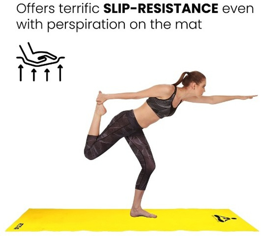 STAG Yoga Mantra Yellow 12 mm Yoga Mat Buy STAG Yoga Mantra Yellow 12 mm Yoga Mat Online at Best Prices in India YOGA Flipkart