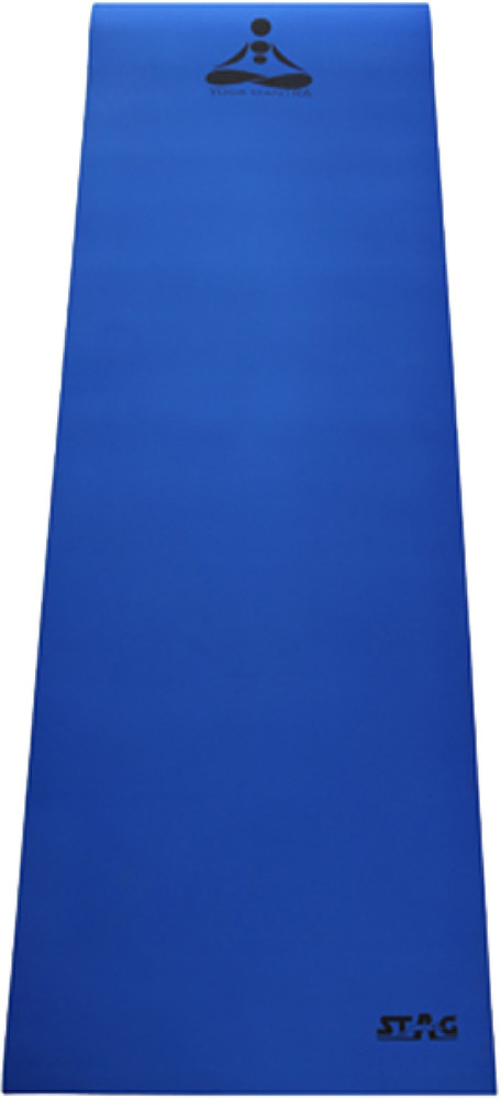 STAG Yoga Mantra Blue 10 mm Yoga Mat Buy STAG Yoga Mantra Blue