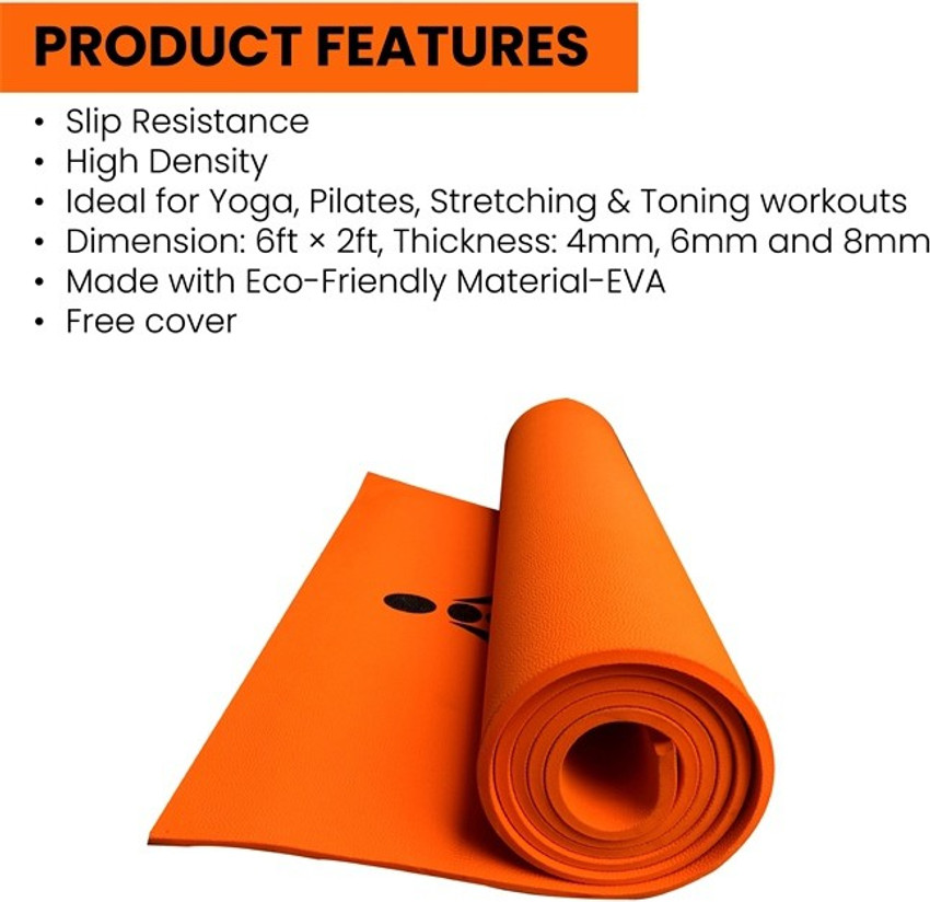 Stag yoga top mat 12mm